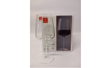 Bormioli Planeo Wijnglas Rood 55,5 cl set van 4 Bormioli Planeo Wijnglas Rood 55,5 cl set van 4