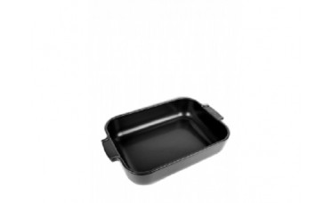 Peugeot Appolia Keramische Ovenschaal Rechthoekig Satijnzwart Peugeot Appolia Keramische Ovenschaal Rechthoekig Satijnzwart
