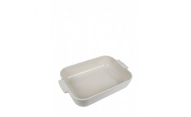 Peugeot Appolia Keramische Ovenschaal Rechthoekig Ecru Peugeot Appolia Keramische Ovenschaal Rechthoekig Ecru