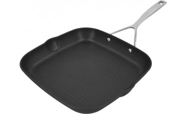Demeyere Grillpan ALU PRO 5 DURASLIDE TITANIUM 28cmx28cm Demeyere Grillpan ALU PRO 5 DURASLIDE TITANIUM 28cmx28cm