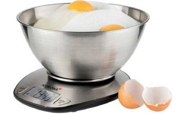 Korona Weegschaal met kom Korona Weegschaal met kom