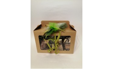 Paasmand of -box vol lekkers van de Paashaas Paasmand of -box vol lekkers van de Paashaas