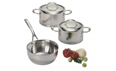 Demeyere startset 3-delig ATLANTIS 7 Demeyere startset 3-delig ATLANTIS 7